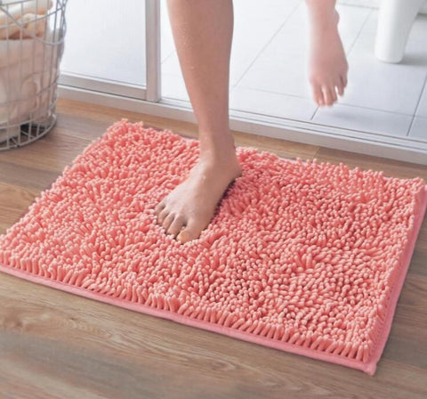 Non slip Microfiber Bathroom Floor Mat Shower Rugs Carpet