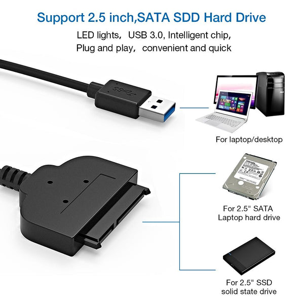 USB to SATA Hard drive Cable