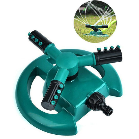 Lawn Garden Head Automatic Water Sprinklers 360°Rotation