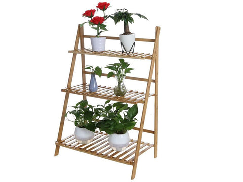 3 Tier Foldable Bamboo