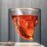 Creative Crystal Skull Head Vodka Whiskey Glass Cup