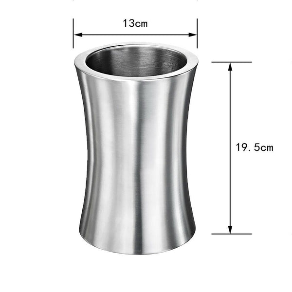 2L Stainless Steel Ice Bucket For Wine Champagne