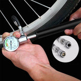 Mini Pump with Gauge Bicycle Air Supply Inflator