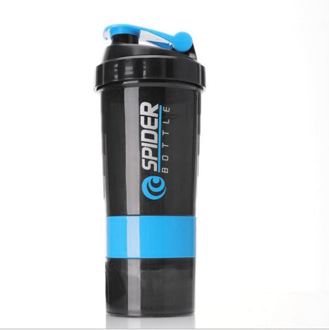 500ML Shaker Bottle storage for pills protein powder