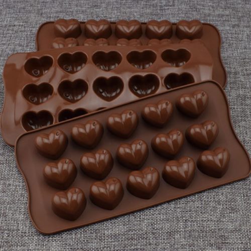 Heart Shape Silicone Chocolate Mold Cake Decoration