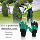 Gloves For Digging&Planting with Plastic Claws Gardening