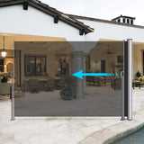 Retractable Side Awning Shade