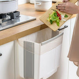 Folding Wall Mounted Kitchen Cabinet Door Hanging Bin