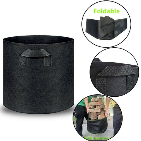 65 Gallon Fabric Pots Root Container Grow Bag Plant Pouch