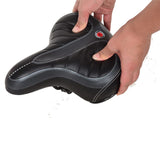 Extra Wide Cushioned Bike Seat Soft Padded