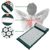 Acupressure Mat and Pillow Set