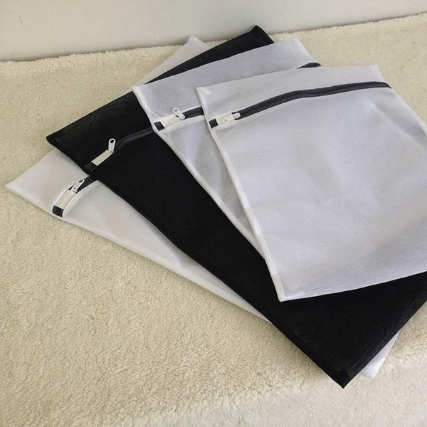 Delicates Mesh Laundry Lingerie Wash Bag Secured Zipper