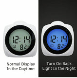 Alarm Clock LED Wall/Ceiling Projection LCD Digital Talking