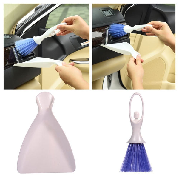 Mini Dust Pan Brush Auto PC Keyboard Home