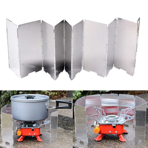 Wind Deflectors Foldable Outdoor Camping Gas Shield