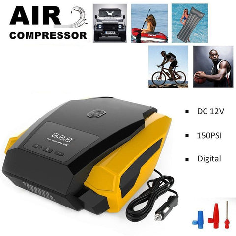 Electric Air Compressor Air Pump Tire Inflator