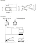 Float Switch For Marine Submersible Bilge Pump