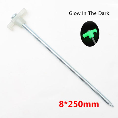 10pcs Tent Pegs Glow Pegs