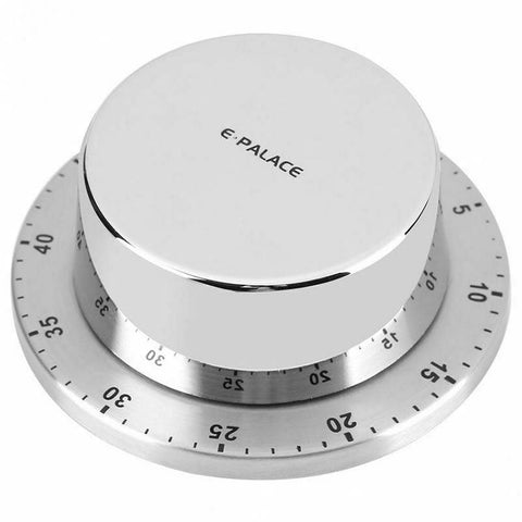 Stainless Steel Kitchen Timer With Magnetic Base Manual