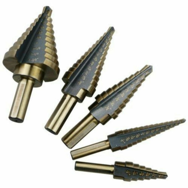 Step Drill Set HSS Step