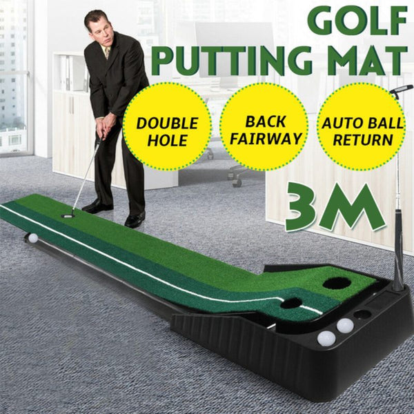 Golf Putting Trainer Mat 3 Meters