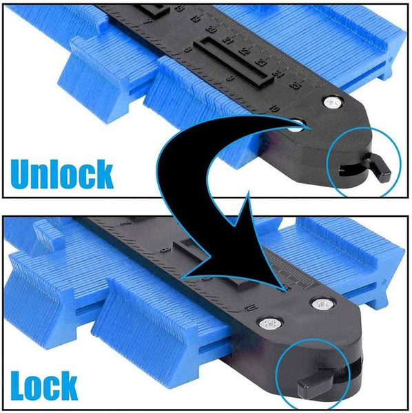 10" Contour Gauge Duplicator with Lock