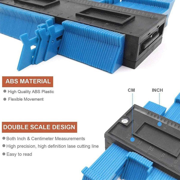 10" Contour Gauge Duplicator with Lock