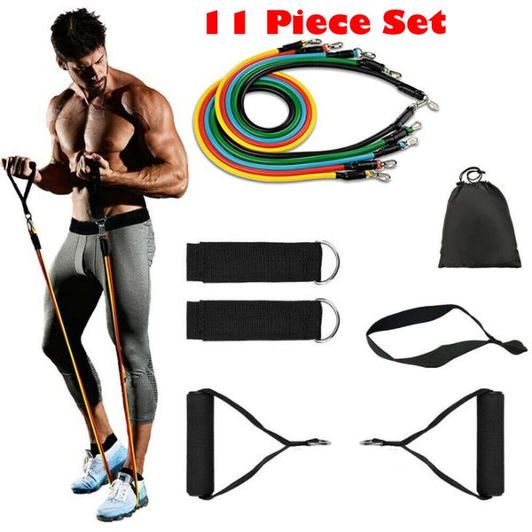 11pcs Resistance Bands Set