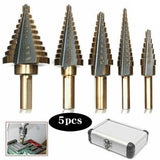 Step Drill Set HSS Step