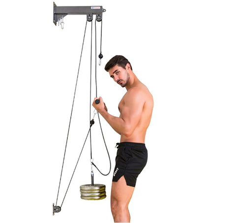 Pulley Cable System Muscle Training Biceps