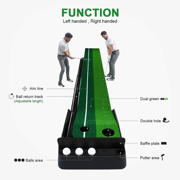 Golf Putting Trainer Mat 3 Meters