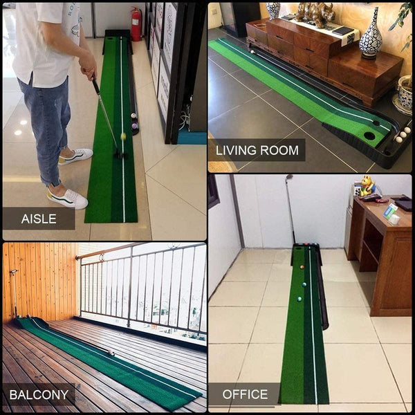 Golf Putting Trainer Mat 3 Meters