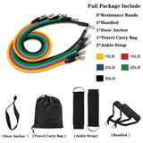 11pcs Resistance Bands Set