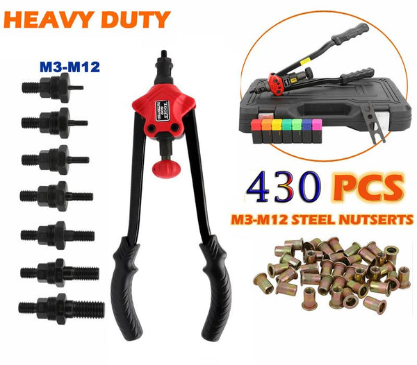 430pcs Rivet Nut Rivnut Tool Kit