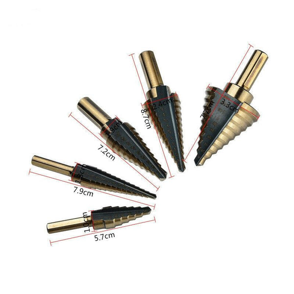 Step Drill Set HSS Step