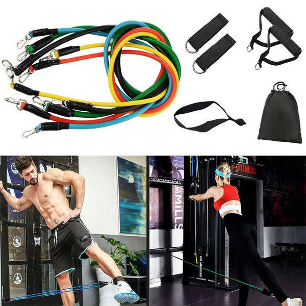 11pcs Resistance Bands Set