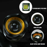 USB Bike Light Rechargeable LED Bicycle Front Rear