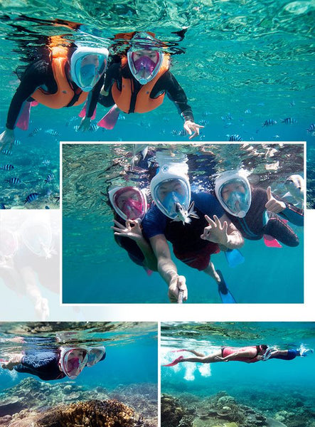 Snorkel Mask L/XL Blue