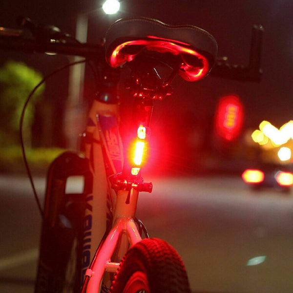 USB Bike Light Rechargeable LED Bicycle Front Rear