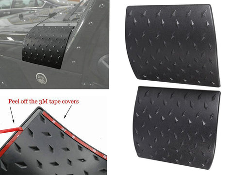 2007-2017 Jeep Wrangler Armor Cowl Cover 2PCS