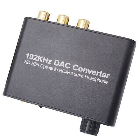 Digital To Analog Audio Converter with 3.5mm Headphone Jack