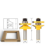 Rail and Stile Router Bit Set 1/2" Shank