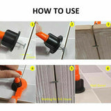 100pcs Reusable Tiles Leveler Spacers