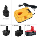 Battery Charger DEWALT 7.2V- 18 V