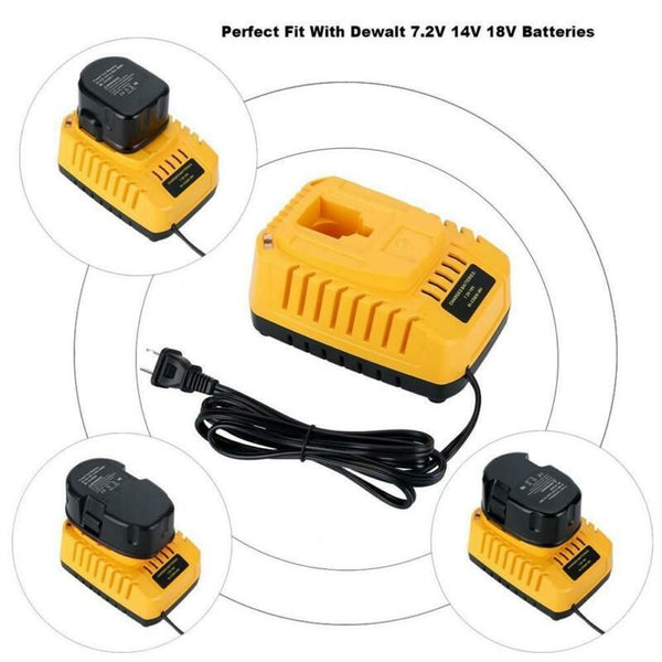 Battery Charger DEWALT 7.2V- 18 V