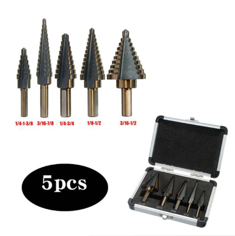 Step Drill Set HSS Step