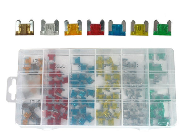 120PCS Car Truck Boat Fuse Assortment Kit