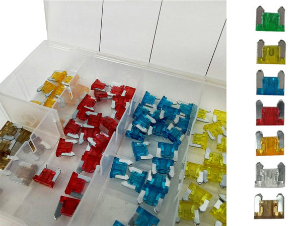 120PCS Car Truck Boat Fuse Assortment Kit