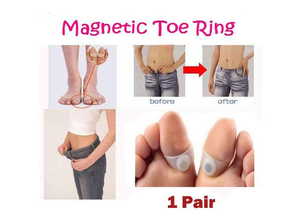 Magnetic Massage Toe Ring for Slim 2pcs