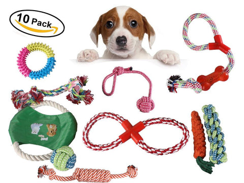 Dog Rope Chew Toys 10 Pack